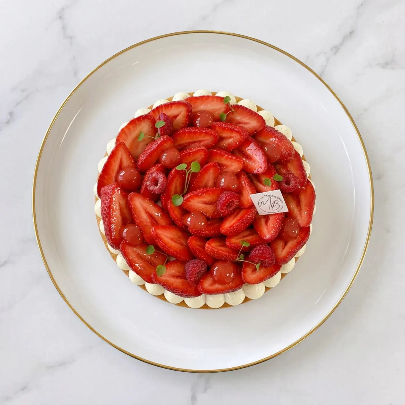 Tarte aux Fraises
