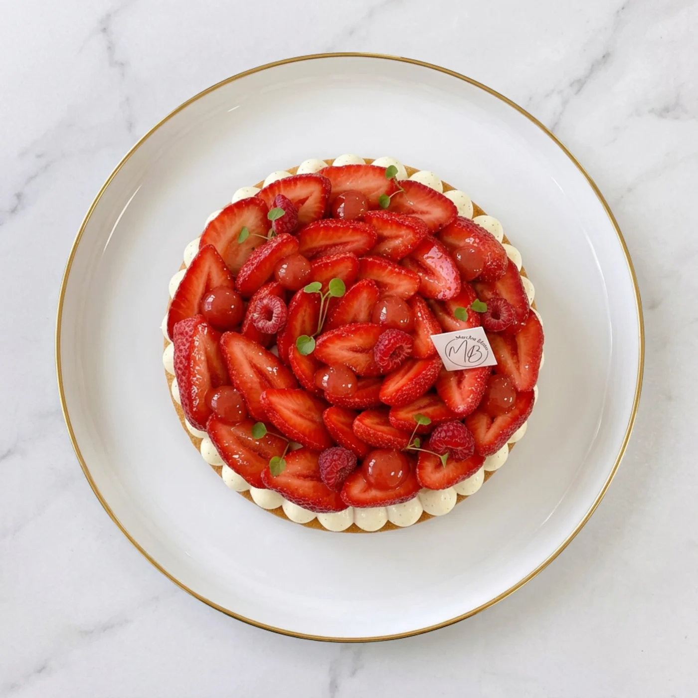 Tarte aux Fraises